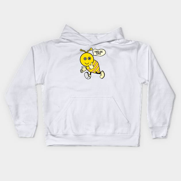 Bee fine Kids Hoodie by Cahya. Id